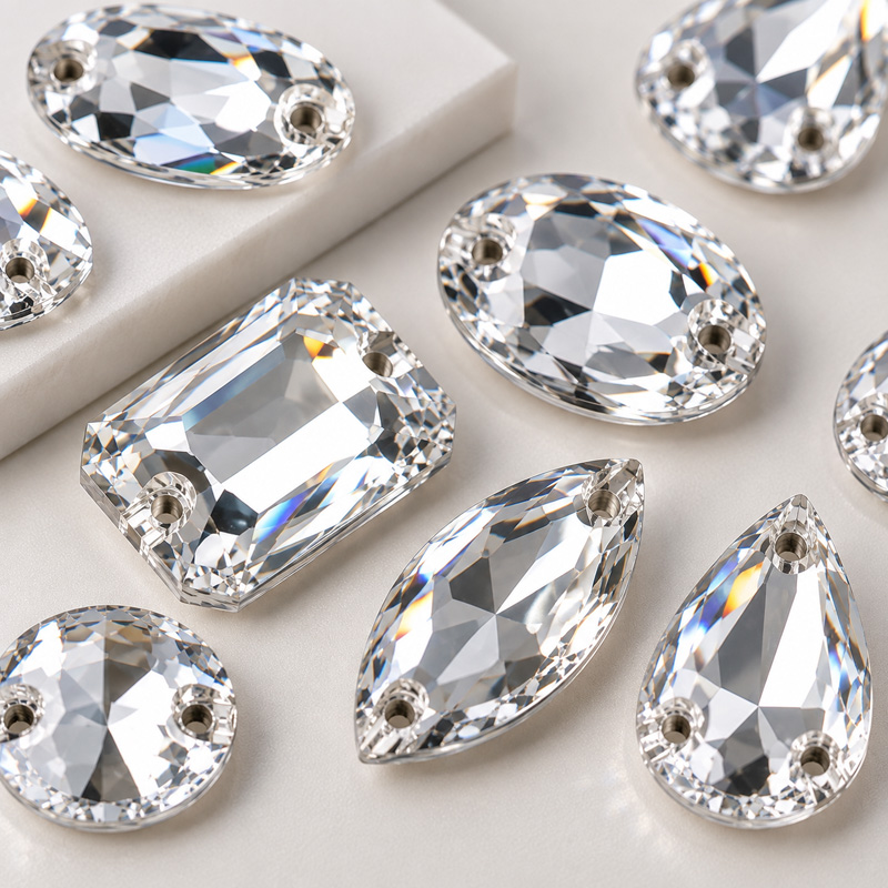 K9 premium sew-on glass rhinestones