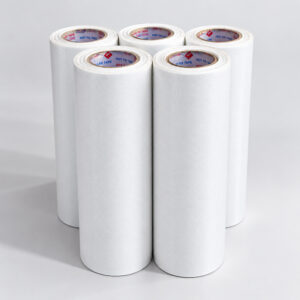 Heat transfer film rolls for hotfix rhinestones
